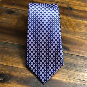 Blue and pink Valentino tie